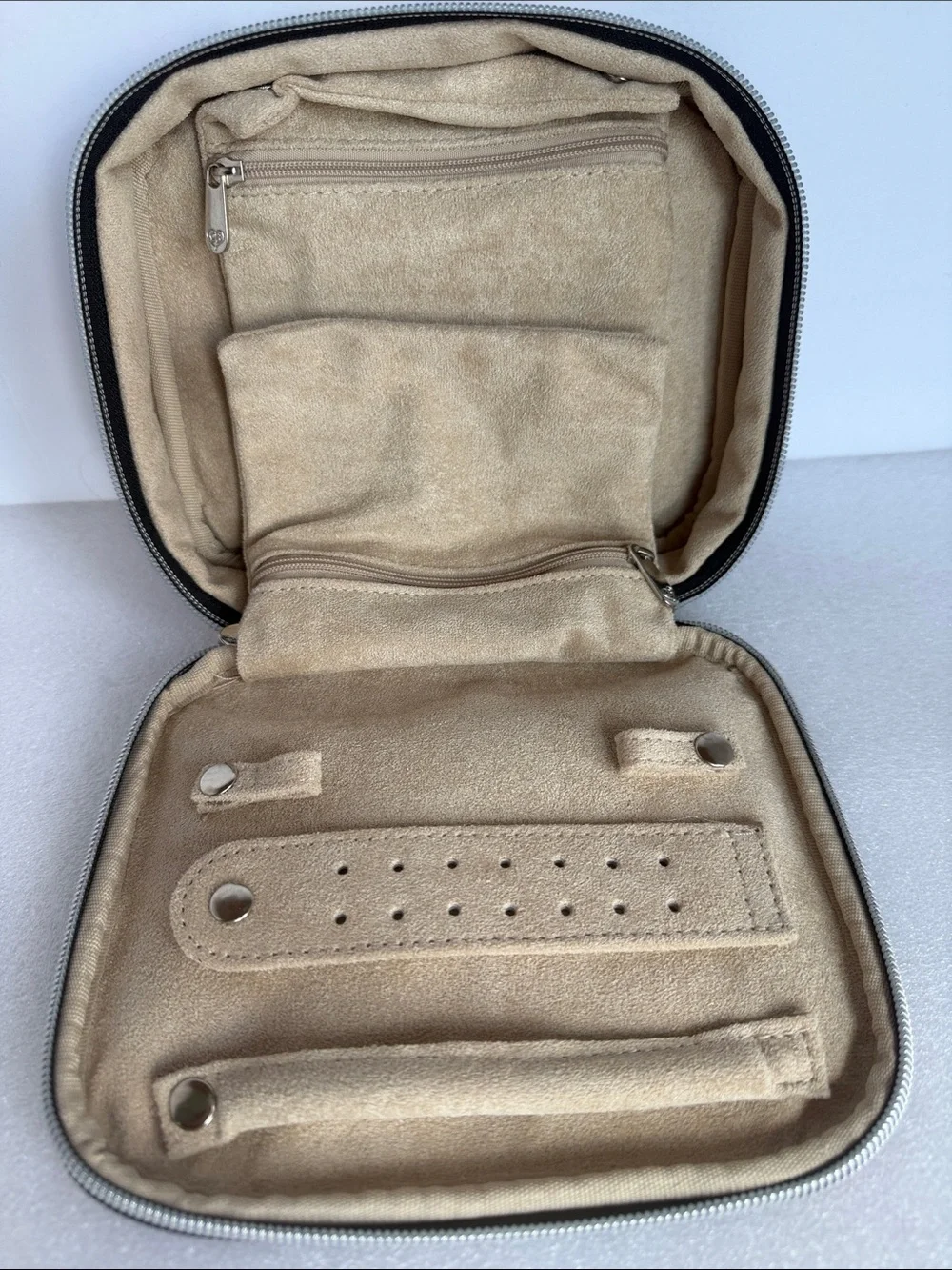 BRIGHTON Butterfly Garden Travel Jewelry Case / Jewelry Organizer